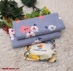 2 Piece Printed Summer Cotton Design-#9