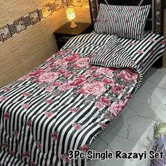 3PC Vicky Razai Set Single Bed-SRS-20038