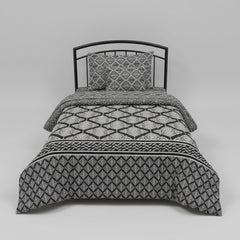 3PC Luxurious Heavy-Filled Winter Bedding Set |Single Bed-SRS-09