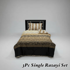 3PC Luxurious Heavy-Filled Winter Bedding Set |Single Bed-SRS-20040