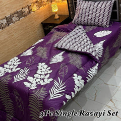 3PC Vicky Razai Set Single Bed-SRS-20041