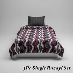3PC Vicky Razai Set Single Bed-SRS-20043