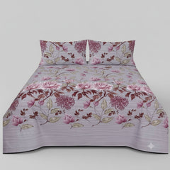 3 PCs Bed Sheet | Double Bed | King Size | Box Pack | Design-700