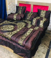 14 PCS FANCY BRIDAL RAZAI SET