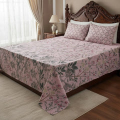Cotton Bed Sheet-King Size Bedding