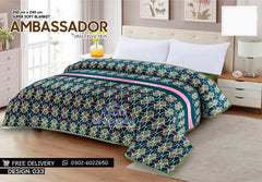 Ambassador Premium Printed Fleece Blankets