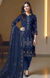 Dhanak 3pcs Premium Winter Collection #1748