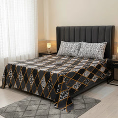Cotton Bed Sheet-King Size Bedding