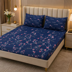 Cotton Bed Sheet-King Size Bedding