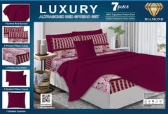 Luxury 7 Piece Bed spread Set Design-2096