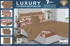 Luxury 7 Piece Bed spread Set Design-2182