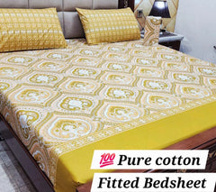 Fitted Sheet Premium-3Pcs-Design-405