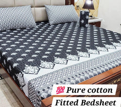 Fitted Sheet Premium-3Pcs-Design-408