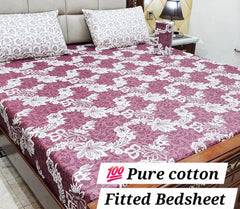 Fitted Sheet Premium-3Pcs-Design-413