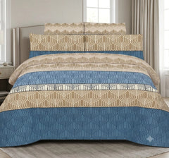 Premium 6 Pcs Comforter Set Design-819