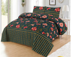 3 pcs King Size Bed Sheet Set Dynesty Export Quality-DEQ-1107