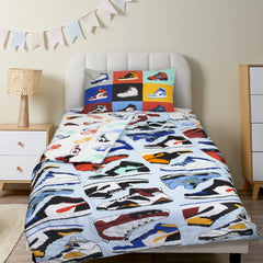 Exports Cotton Kids Printed Comforter Set 3 Piece Design KCS-112