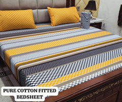 Fitted Sheet Premium-3Pcs-Design-405