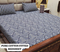 Fitted Sheet Premium-3Pcs-Design-412