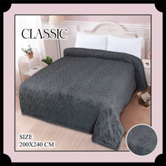 Double Flannel Blanket AC Blanket