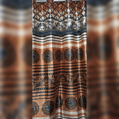 Imported Silk Curtains Blackout ( 2 Curtain Set )