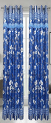 Imported Silk Curtains Blackout ( 2 Curtain Set )