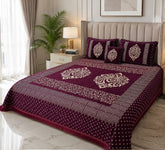 Jacquard Velvet Bed Sheet-4PCS