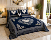 Jacquard Velvet Bed Sheet-4PCS