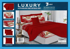 Luxury 7 Piece Bed spread Set Design-1167