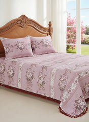 Multani Bedsheet Set King Size 3Pcs - Design-205