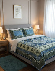 Multani Bedsheet Set King Size 3Pcs - Design-230