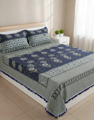 Multani Bedsheet Set King Size 3Pcs - Design-234