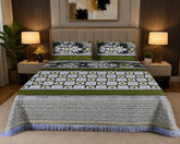 Multani Fancy Gultex Bed Sheet King Size- Design-233