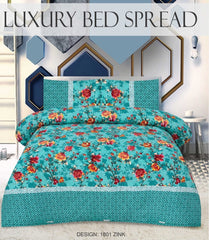 Quilted Bedspread Printed 3-Piece-ZINK