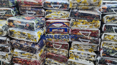 Quilted Bedspread Printed 3-Piece