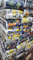 Quilted Bedspread Printed 3-Piece