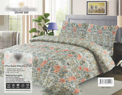 DUVET COVERS SET - 4 PCS (PREMIUM) QCS-1711