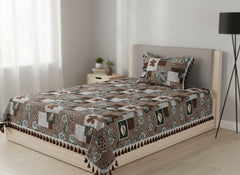 Single Pair Multani Gultex Bed Sheet