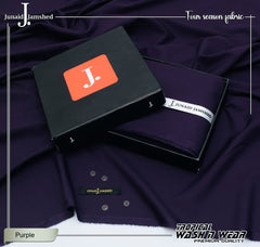 TROPICAL WASH & WEAR 4 SEASON | UNSTITCHED KAMEEZ SHALWAR FABRIC-PURPLE