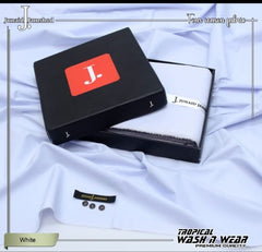 TROPICAL WASH & WEAR 4 SEASON | UNSTITCHED KAMEEZ SHALWAR FABRIC-WHITE