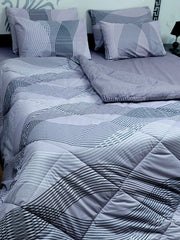 6 Pcs Vicky Razai Set | Double Bed King Size- VRSD-20021