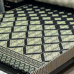 Waterproof Mattress Cover Printed King Size Design-621