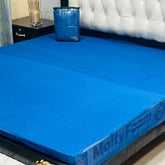 Terry Waterproof Mattress Protector-Blue