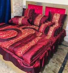 14 PCS FANCY BRIDAL RAZAI SET