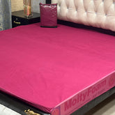 Terry Waterproof Mattress Protector-Maroon