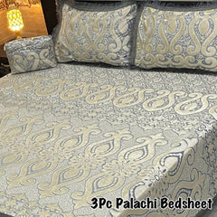 3PC Palachi Bed Sheet King Size | Luxurious Comfort