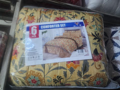 6 PCs Winter Comforter Set (Heavy Filling)