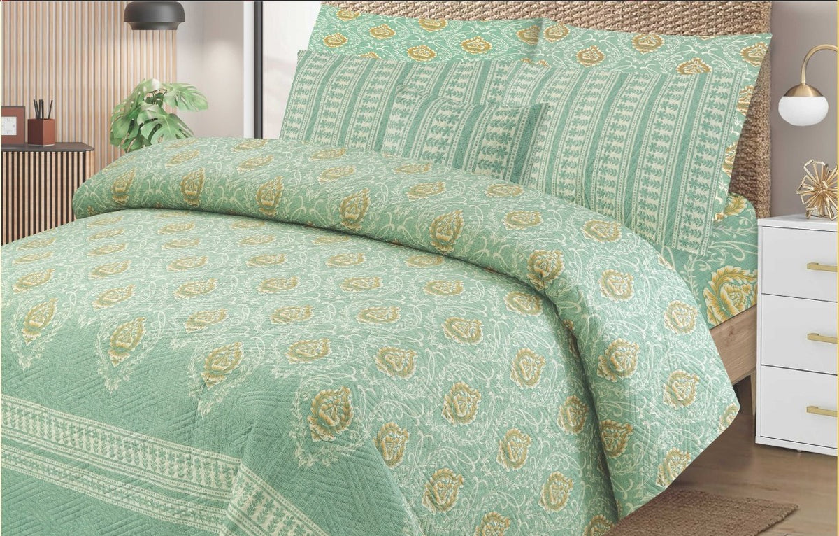 Luxury 7 Piece Bed spread Set Design-1171