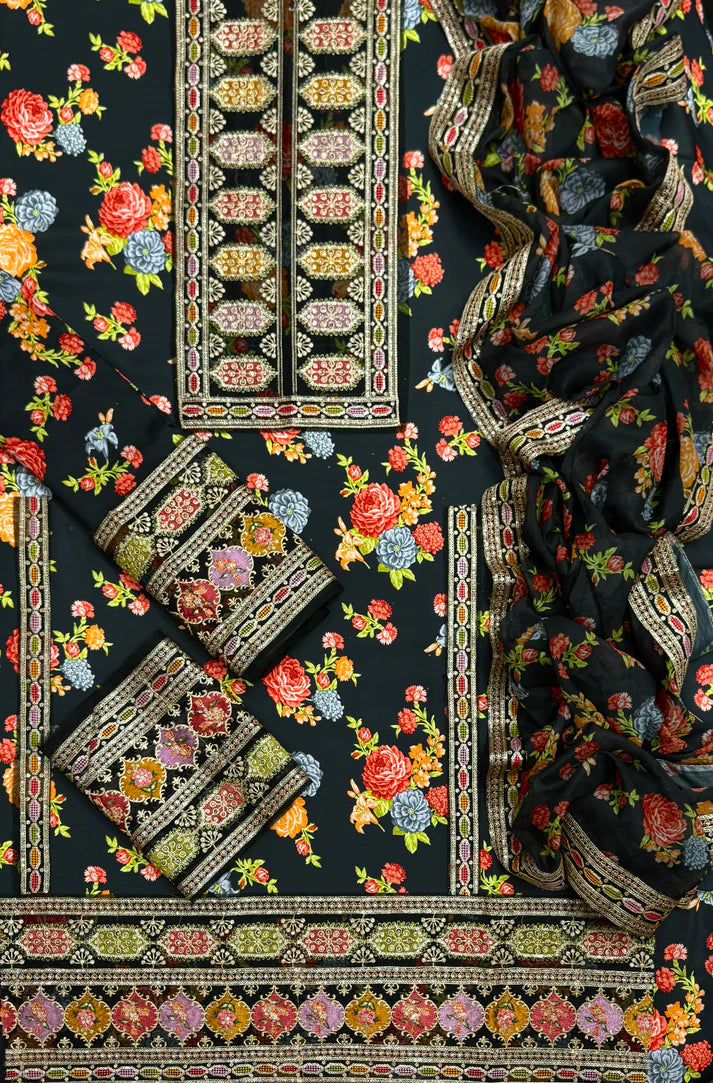 Aneelas silk 3 pc