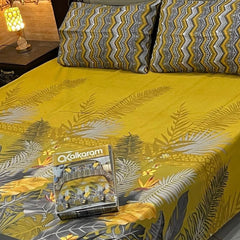 Cotton Bed Sheet-King Size Bedding